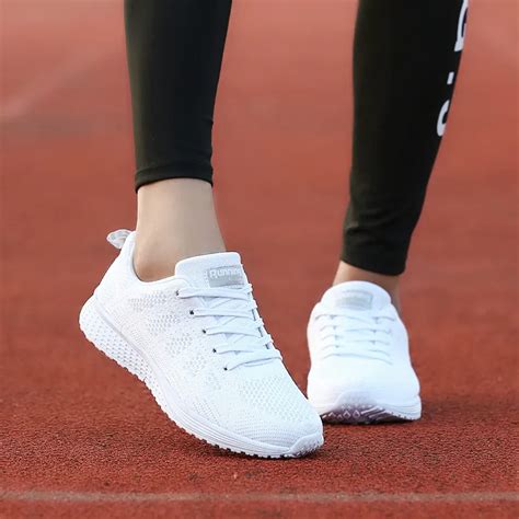 white summer trainers for women